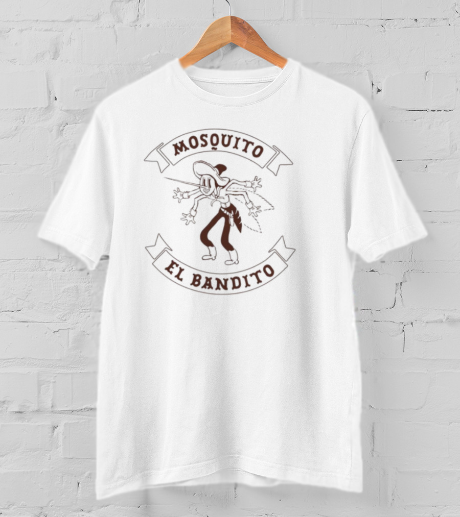 Kaj Mosquito El Bandito Retro Cartoon Style T-Shirt