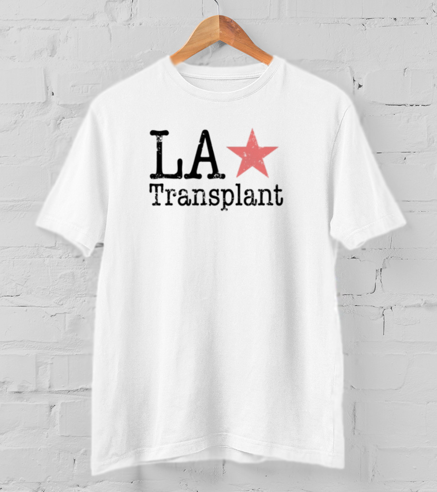 La Transplant Red Star California Style T-Shirt