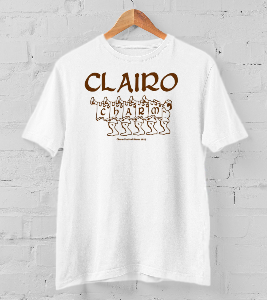 Clairo Charm Festival Shows 2025 T-Shirt
