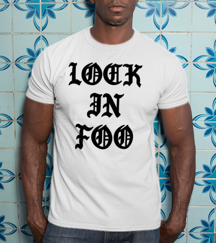 LOCK IN FOO Rock Metal Band Style T-Shirt