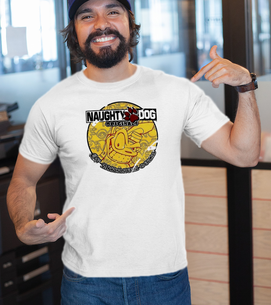 Naughty Dog Classics 25 Million Sold Celebration T-Shirt