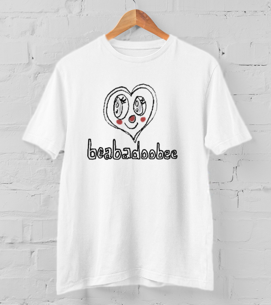 "Off White Heart Eyes Bubabobes" T-Shirt