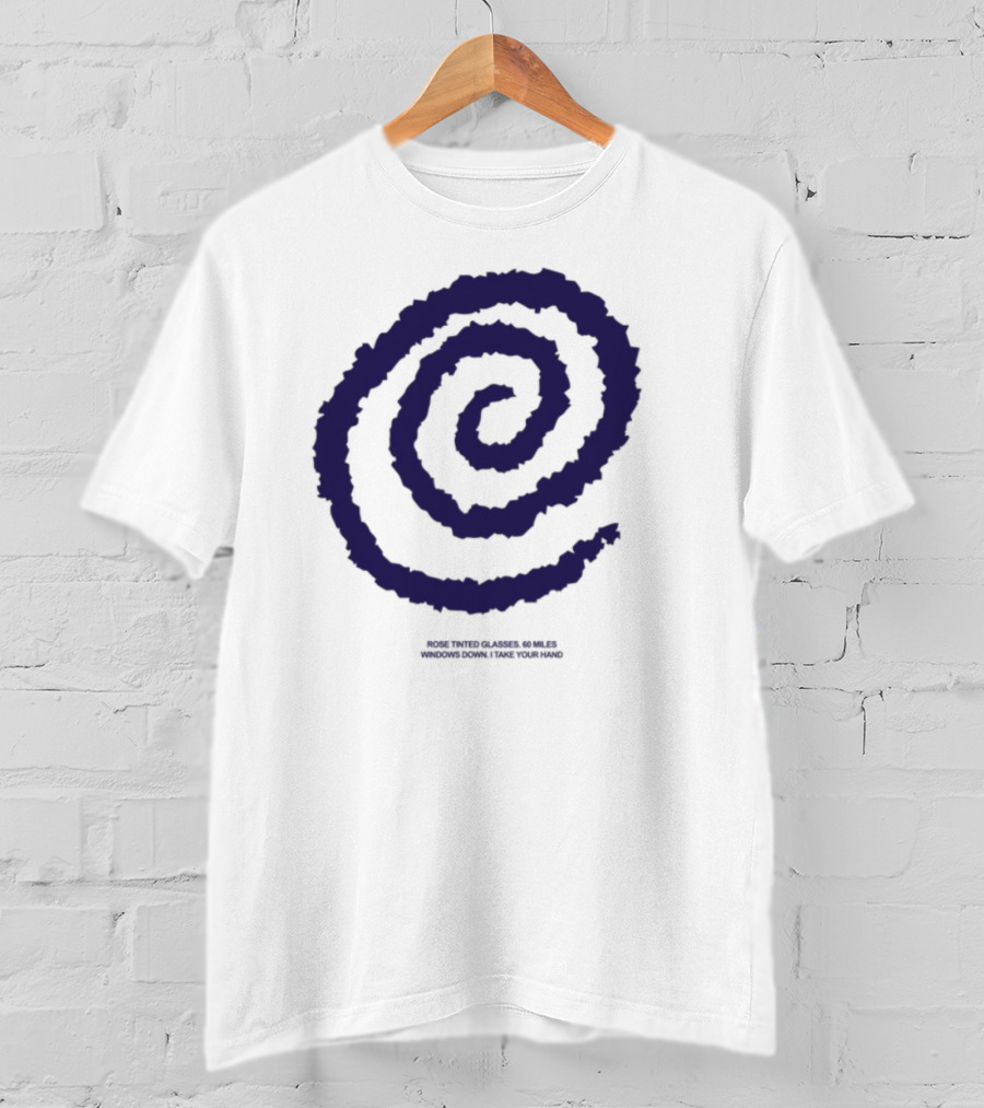 Polyvinyl Records Co Jay Som Cards On The Table Spiral Swirl Artwork T-Shirt