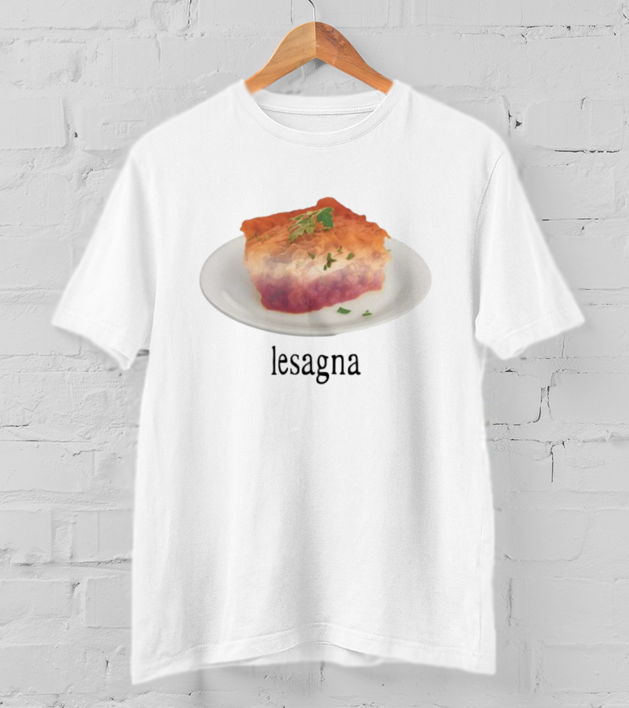 Pridecore Lesagna Rainbow Layered Plate T-Shirt