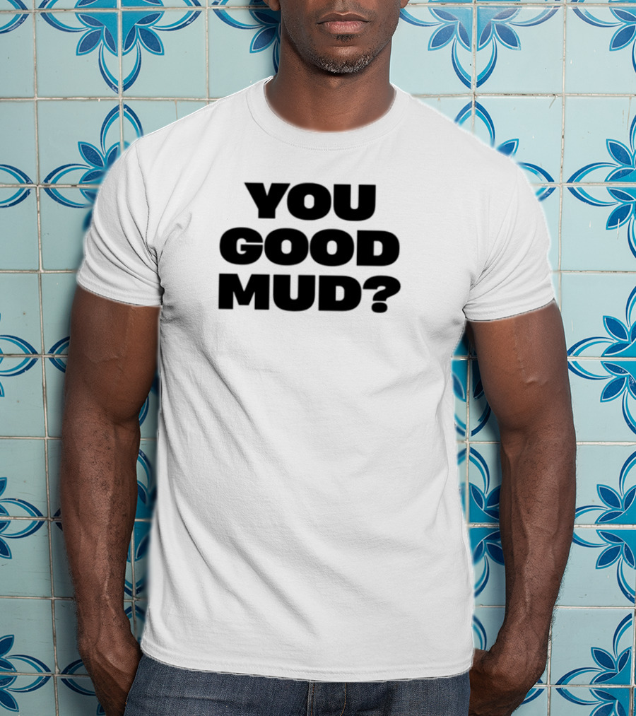 Rakai You Good Mud Indigenous Cultural Design With Turtle Motif T-Shirt
