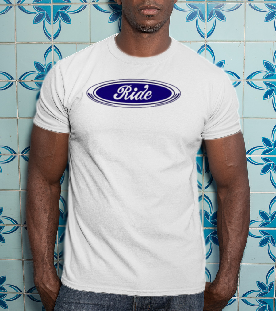 Ride Heritage Oval Vintage Style T-Shirt