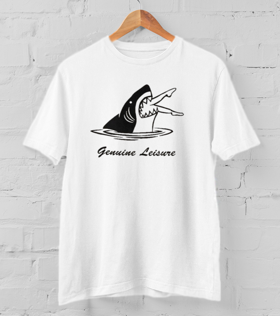 Shark Attack Genuine Leisure Vintage Aesthetic T-Shirt
