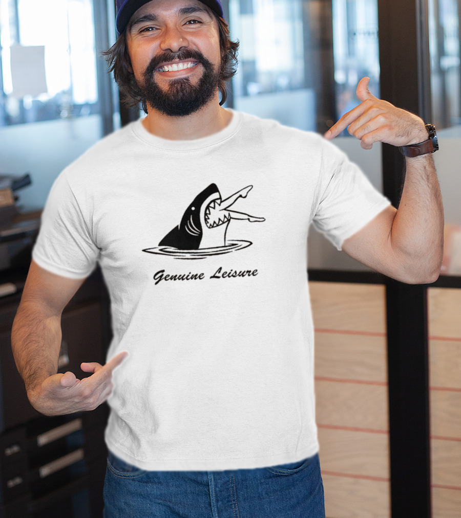 Shark Attack Genuine Leisure Vintage Aesthetic T-Shirt