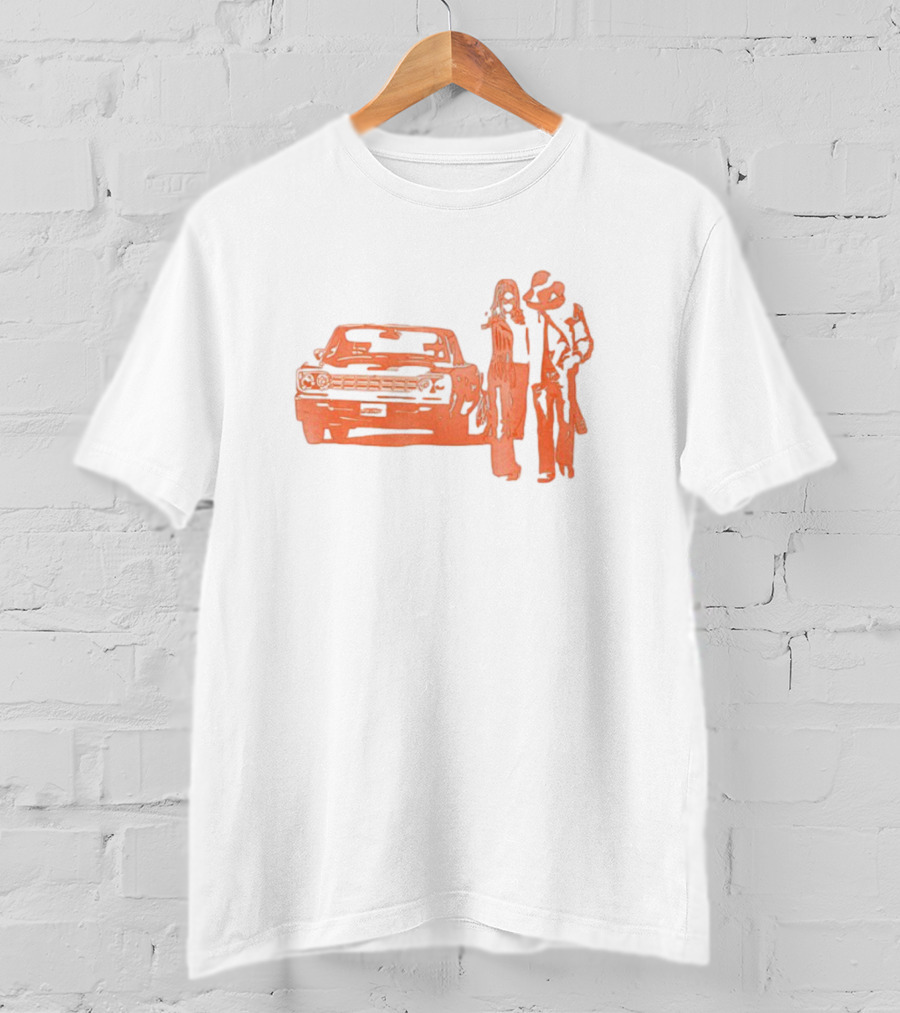 Special Edition Exit Planet Dust Car And Figures T-Shirt