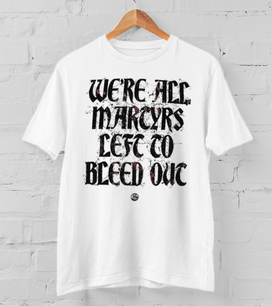 Sylosis Disavowed We're All Martyrs Left To Bleed Out Skeleton T-Shirt