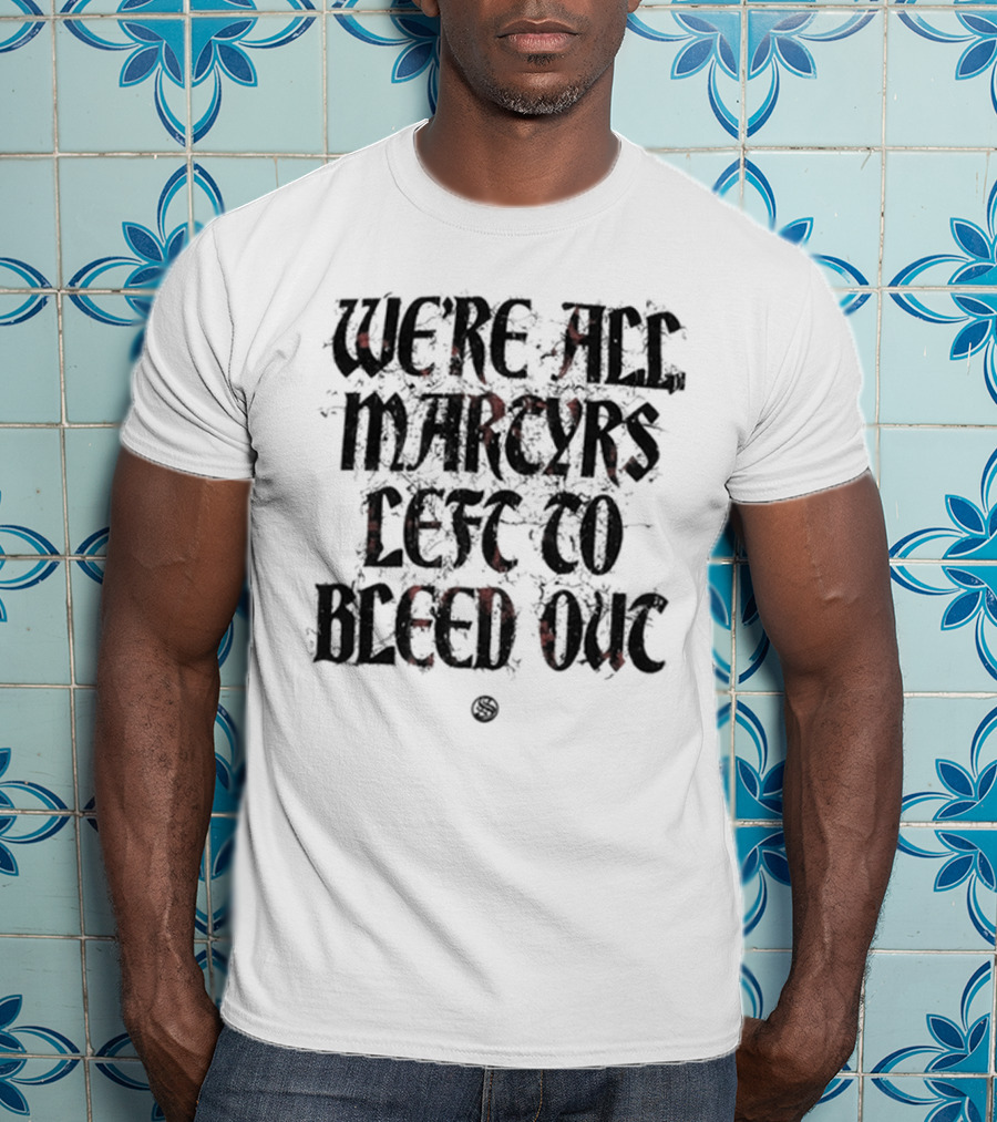 Sylosis Disavowed We're All Martyrs Left To Bleed Out Skeleton T-Shirt
