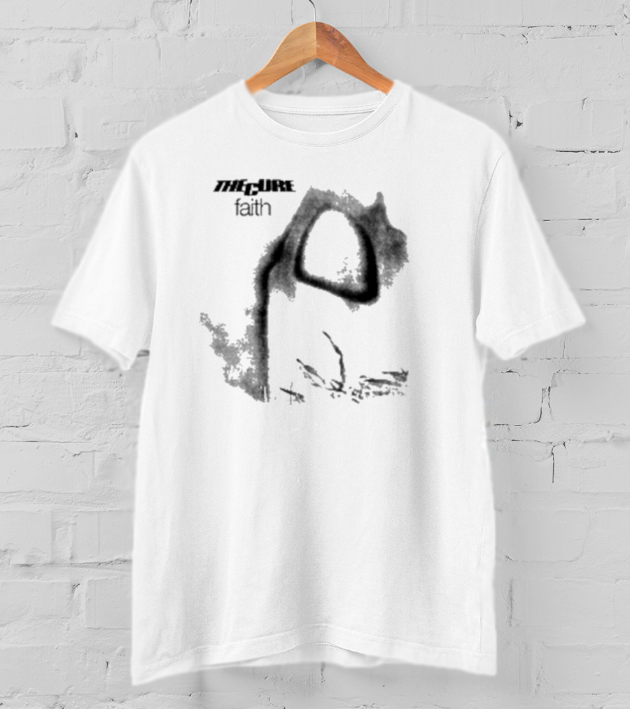 The Cure Faith Album Cover Iconic Imagery T-Shirt