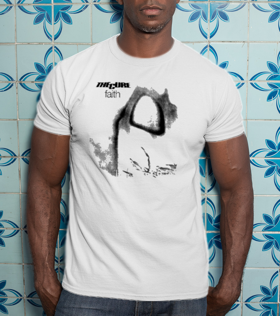 The Cure Faith Album Cover Iconic Imagery T-Shirt