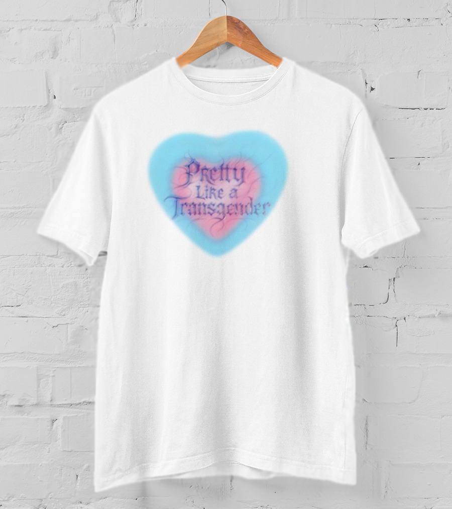 Thegirljt Jt X Mdhs Pretty Like A Transgender Pride Collection T-Shirt