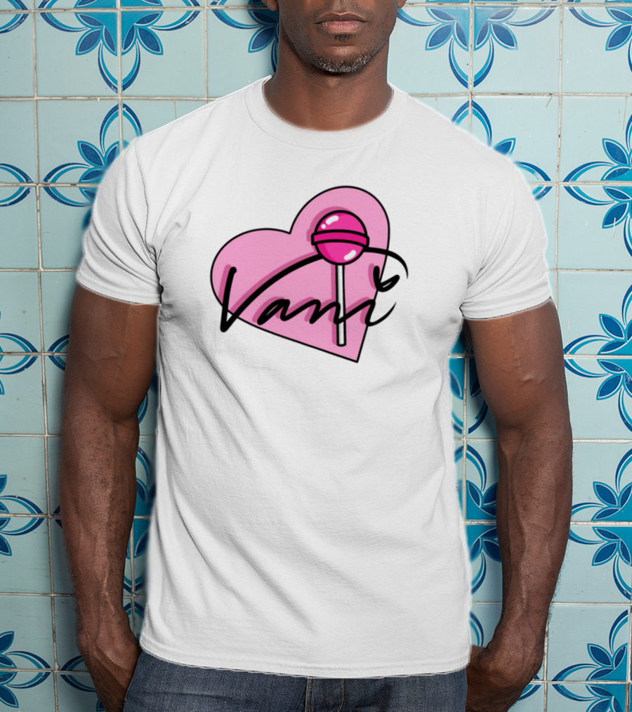 Vanilbean Heart Lollipop Signature T-Shirt