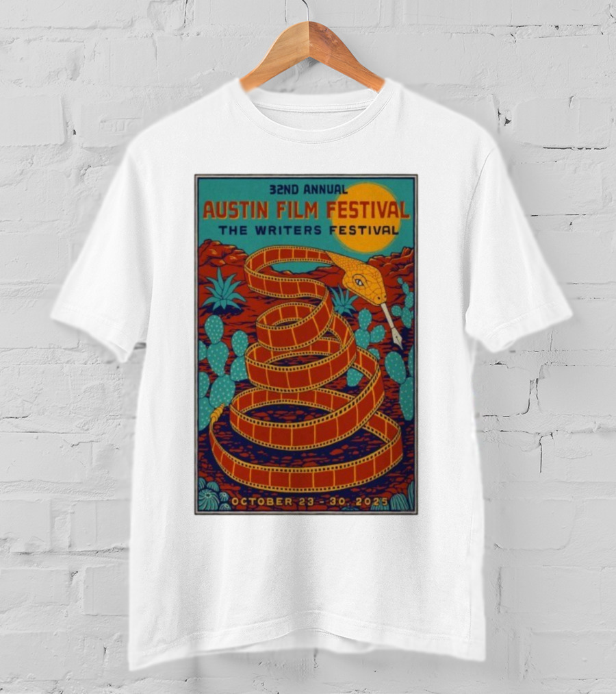 32nd Annual Austin Film Festival The Writers Festival October 23-30 2025 T-Shirt