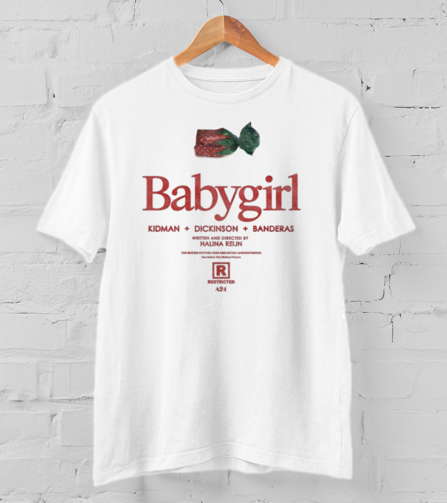 Babygirl Kidman Dickinson Banderas Trinity A24 Halina Rejin Candy T-Shirt