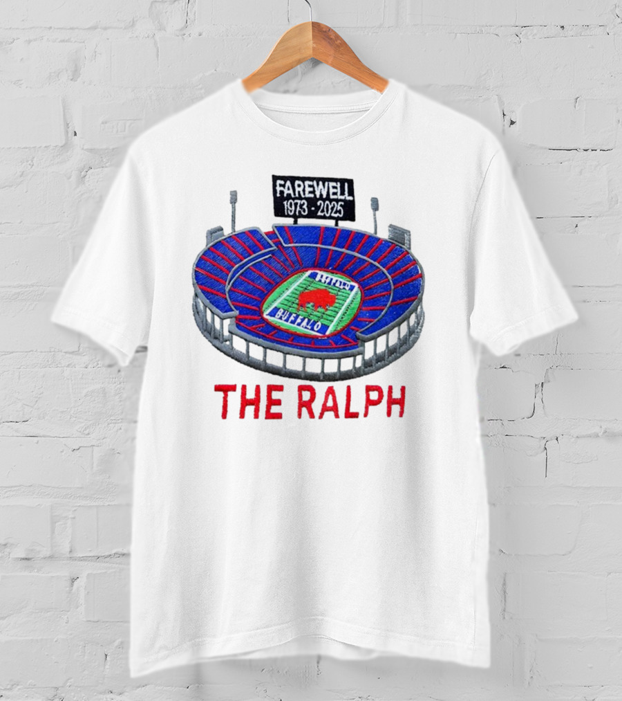 Buffalo Bills NFL Farewell 1973-2025 The Ralph Stadium T-Shirt