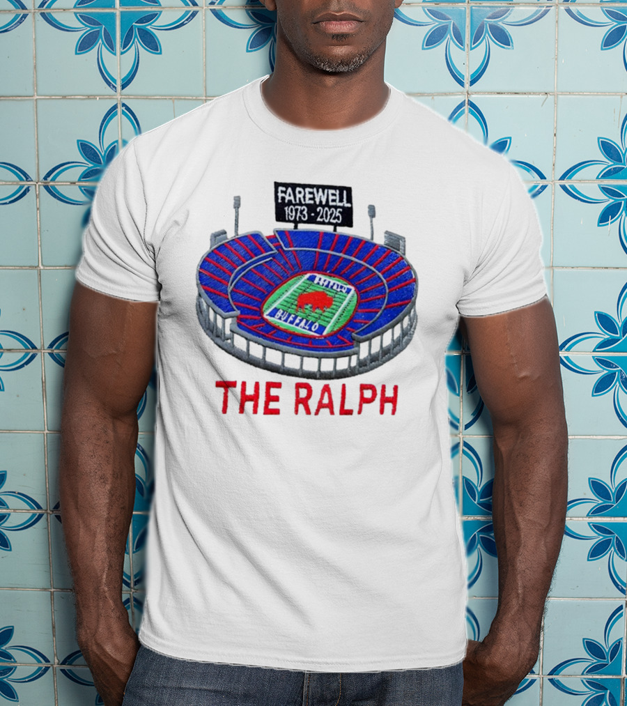 Buffalo Bills NFL Farewell 1973-2025 The Ralph Stadium T-Shirt