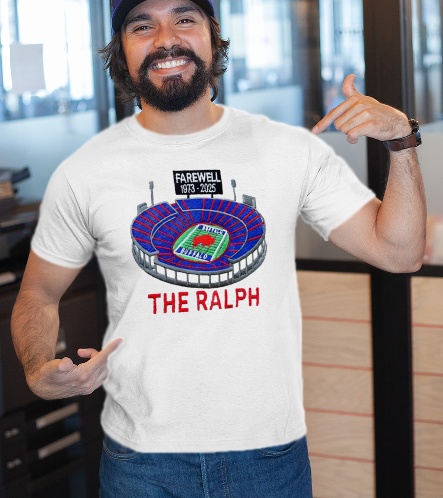 Buffalo Bills NFL Farewell 1973-2025 The Ralph Stadium T-Shirt
