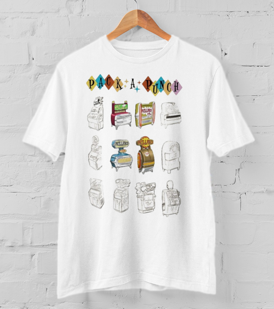 Pack-A-Punch Evolution Call Of Duty Machines T-Shirt