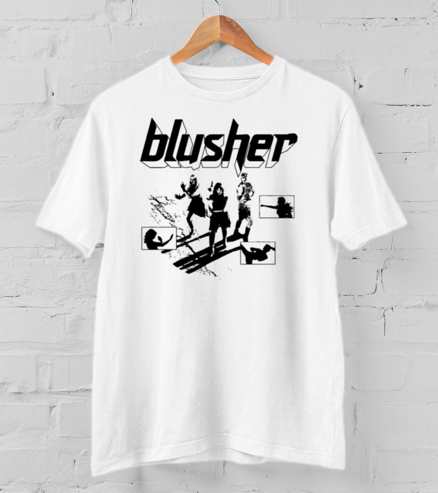 Blusher Sketch Dance Line Art T-Shirt
