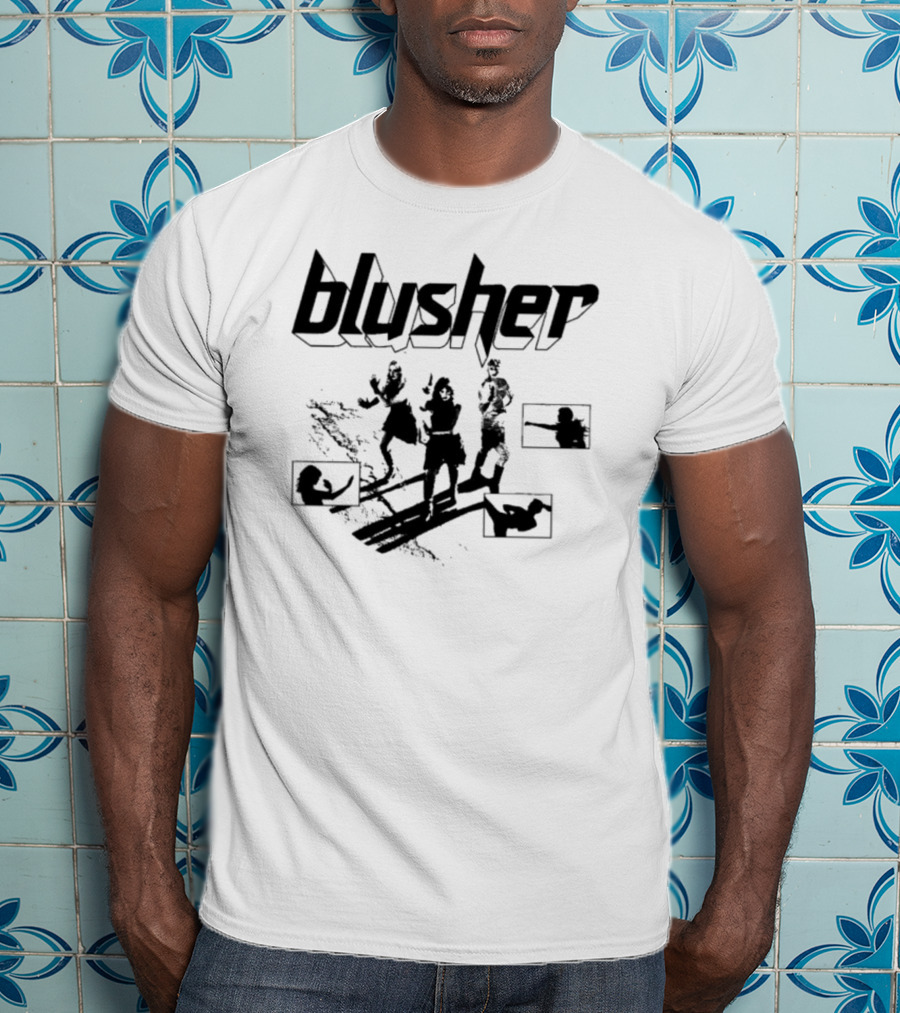 Blusher Sketch Dance Line Art T-Shirt