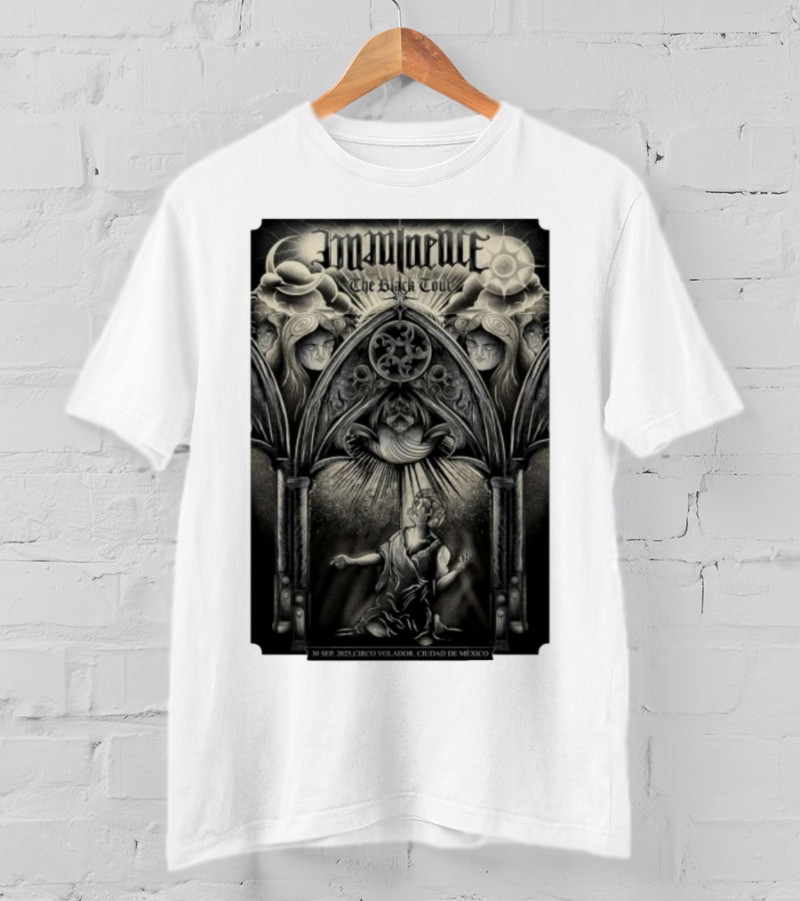 Imminence The Black Tour 30 Sep 2025 Circo Volador Ciudad De México T-Shirt