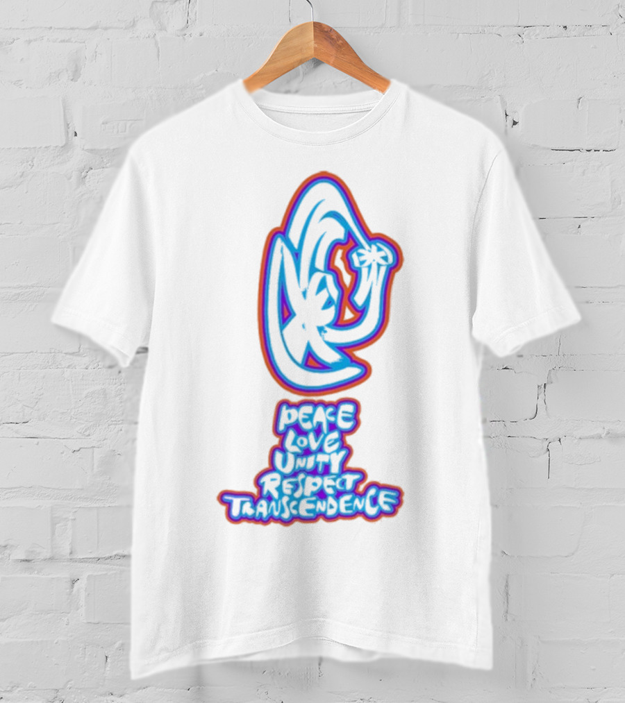 Making Time Is Rad Peace Love Unity Respect Transcendence T-Shirt
