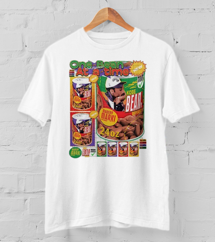 Los Angeles Lakers Kobe Bryant One Bean At A Time 24oz Champion Can T-Shirt