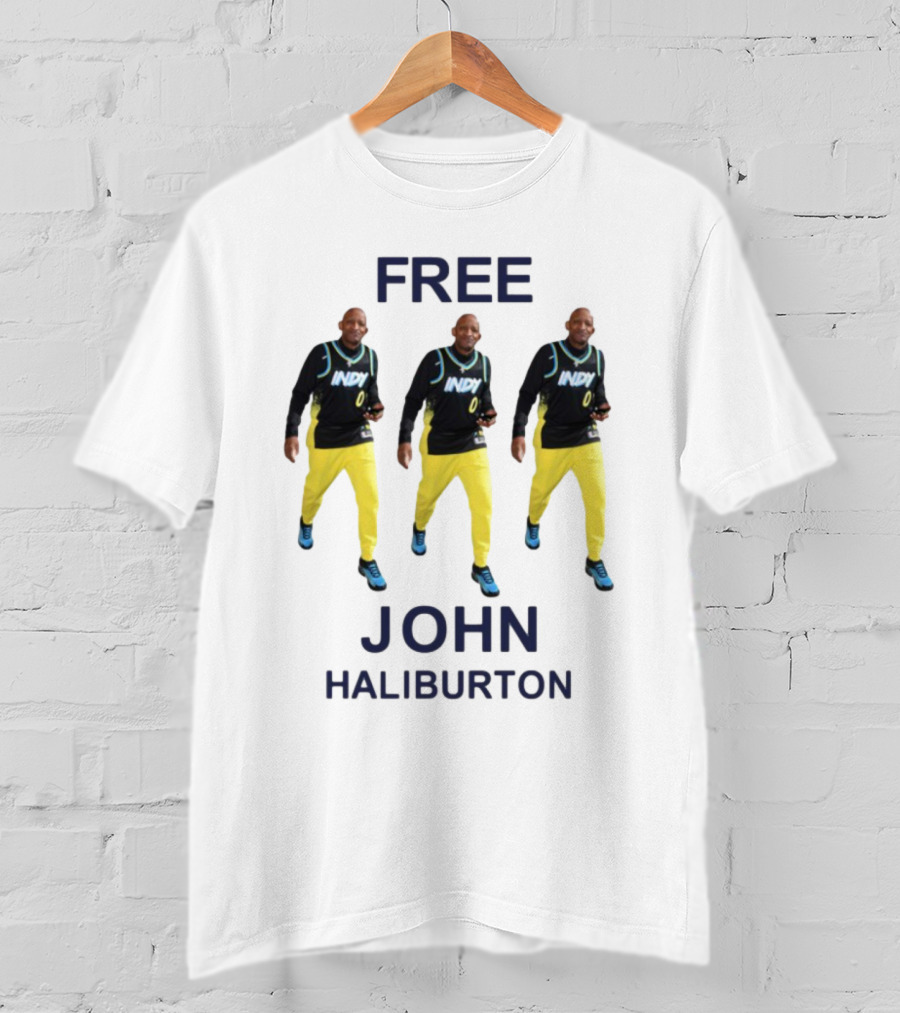 Free John Haliburton Indy 0 Sports Outfit T-Shirt