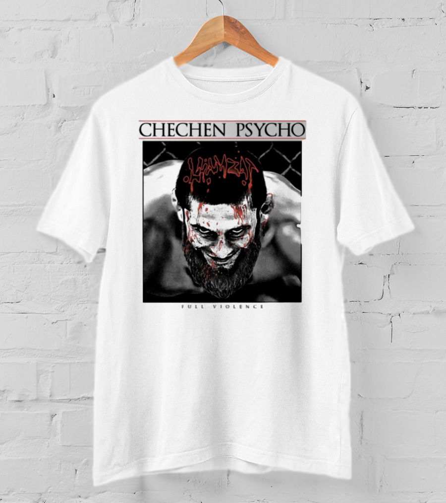Chechen Psycho Hamzat Full Violence T-Shirt