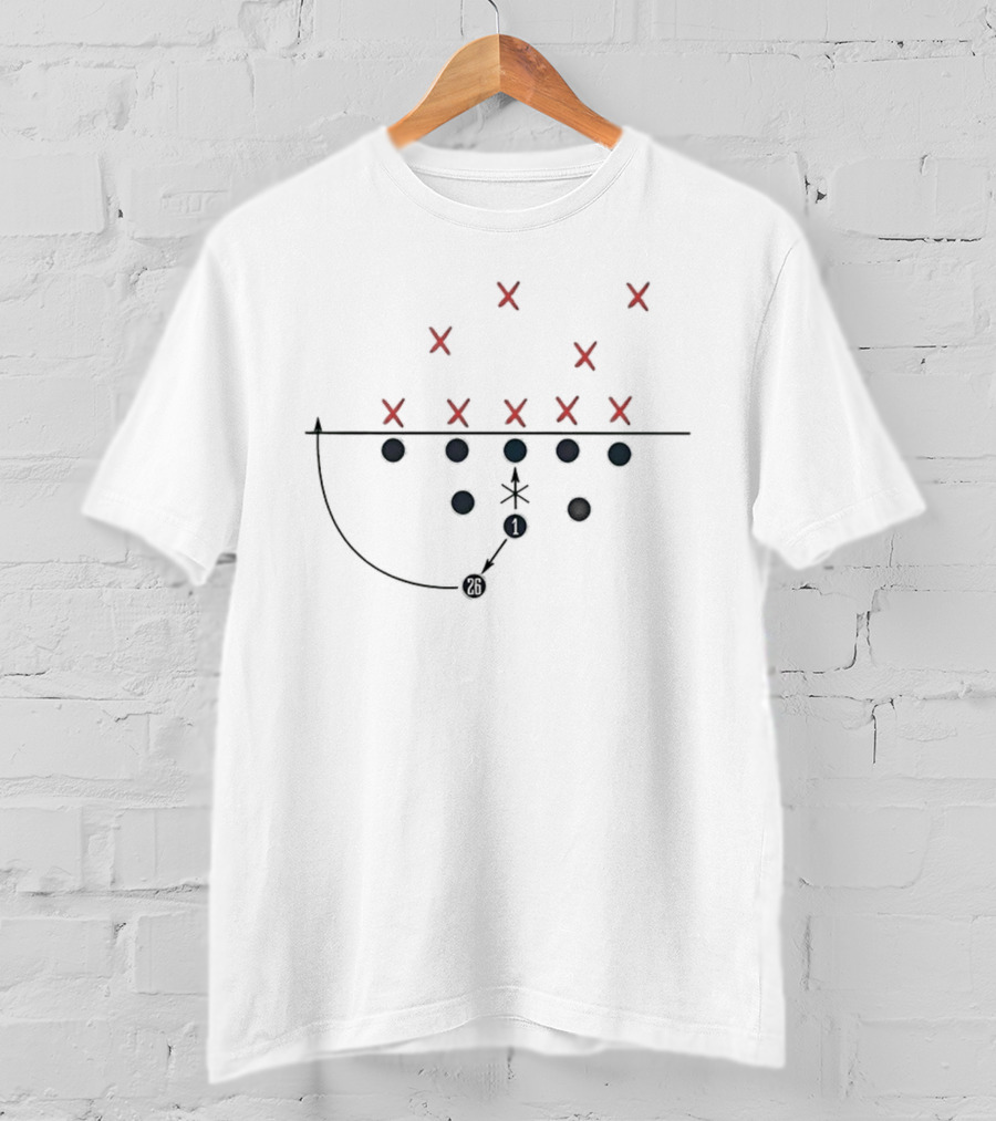 Eagles Tush Push Strategy Defeats Bucs Saquon Barkley Highlight T-Shirt