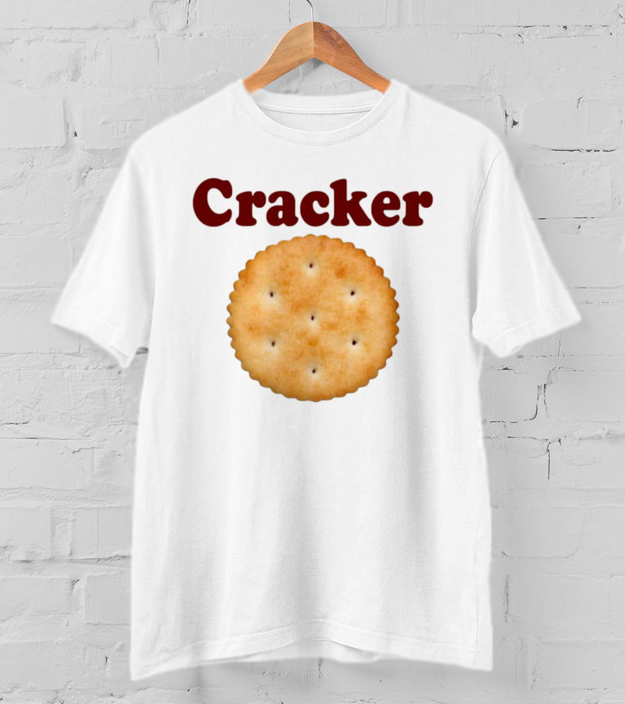 Cracker Biscuit Snack Round Baked Treat T-Shirt