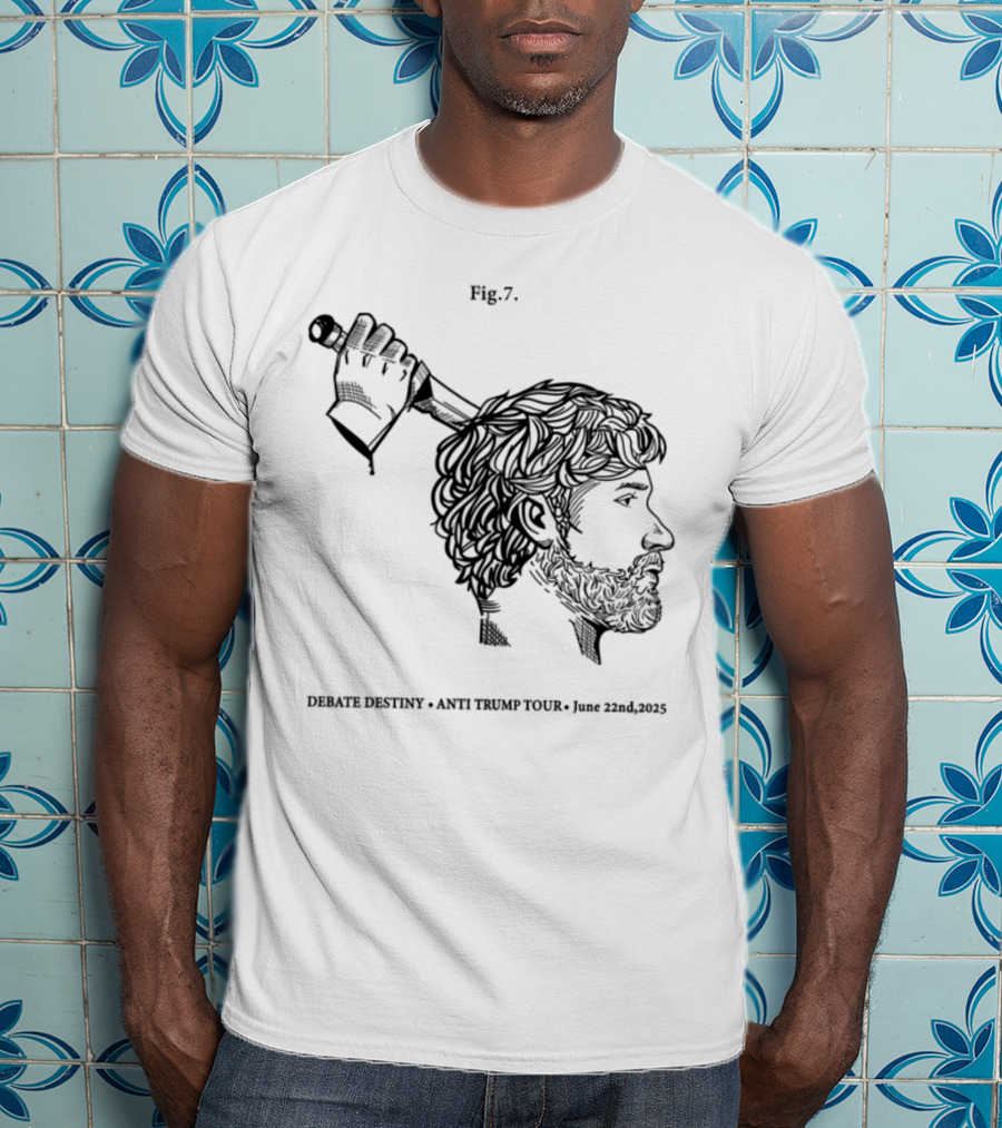 Debate Destiny Badge White Circle Event T-Shirt