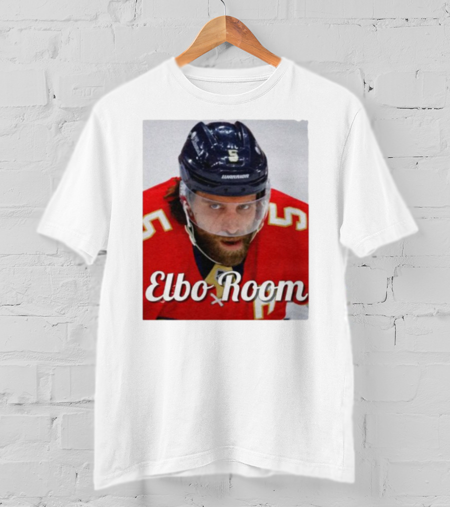 Elbo Room Hockey Player Warrior Number 5 T-Shirt