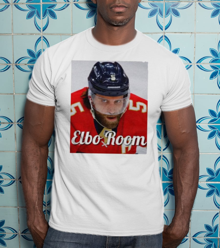 Elbo Room Hockey Player Warrior Number 5 T-Shirt