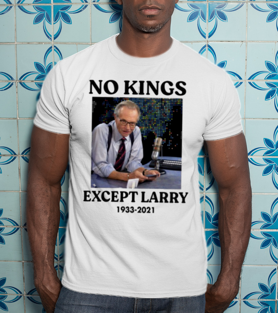 Justinboldaji Fuck Ice No Kings Except Larry 1933 2021 T-Shirt