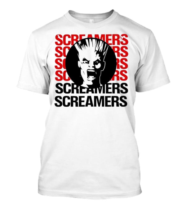 Screamers Demos Album Punk Iconic Silhouette T-Shirt