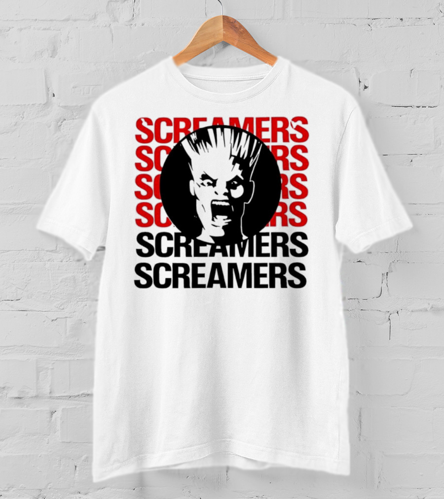 Screamers Demos Album Punk Iconic Silhouette T-Shirt