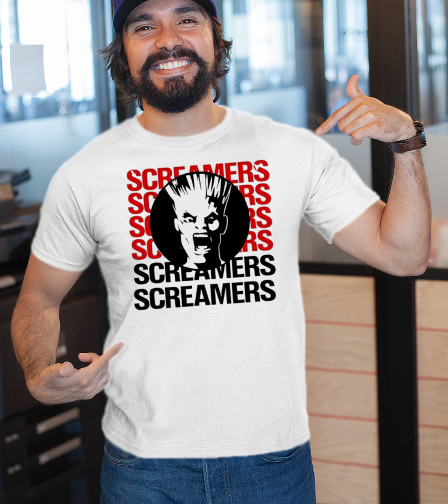 Screamers Demos Album Punk Iconic Silhouette T-Shirt