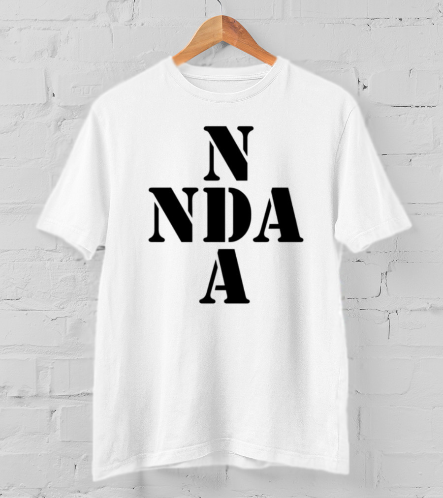 Trippieredd Nda Nda Bold Text Design T-Shirt
