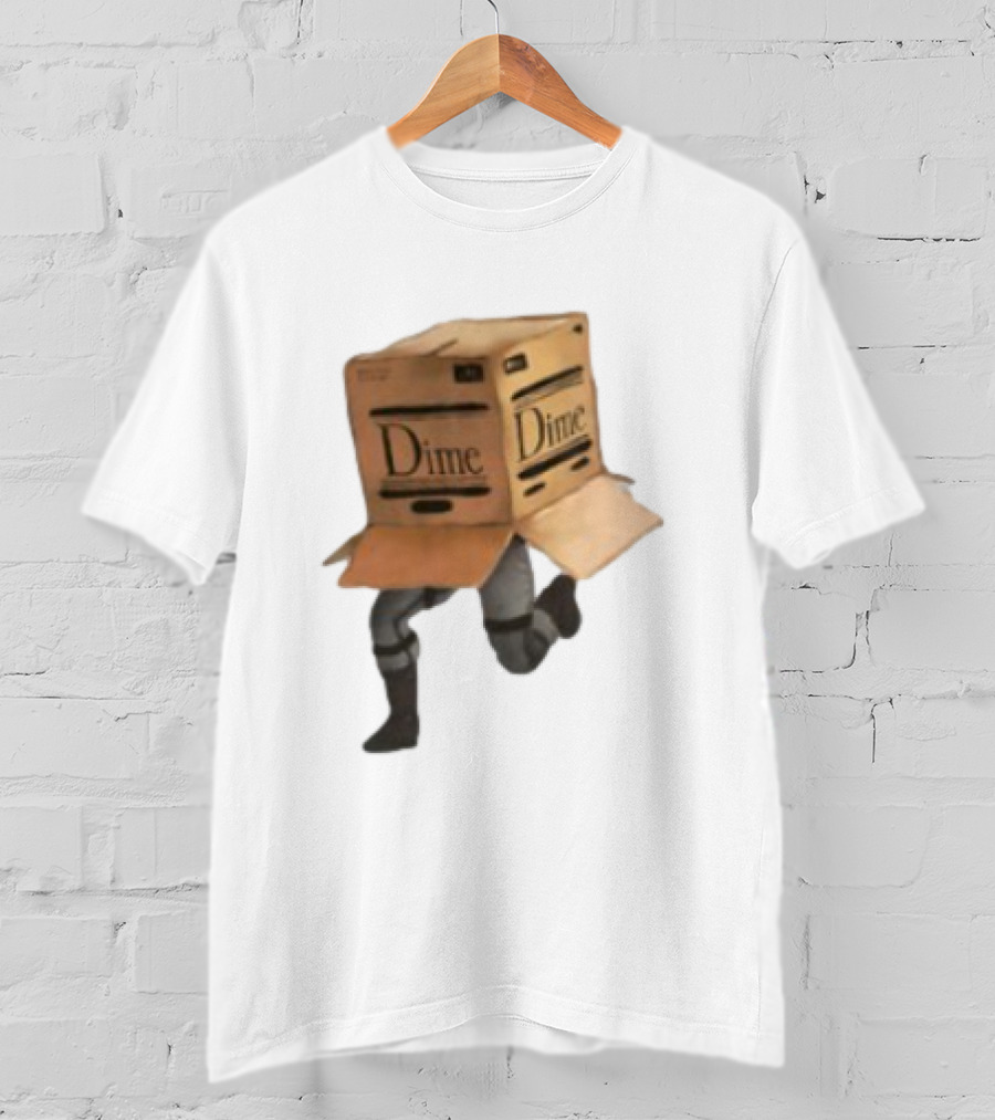 Metal Gear Solid Dime Box Costume Running T-Shirt