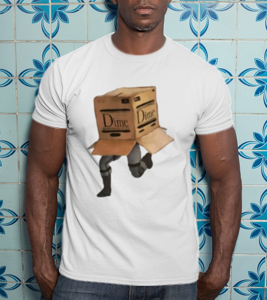 Metal Gear Solid Dime Box Costume Running T-Shirt