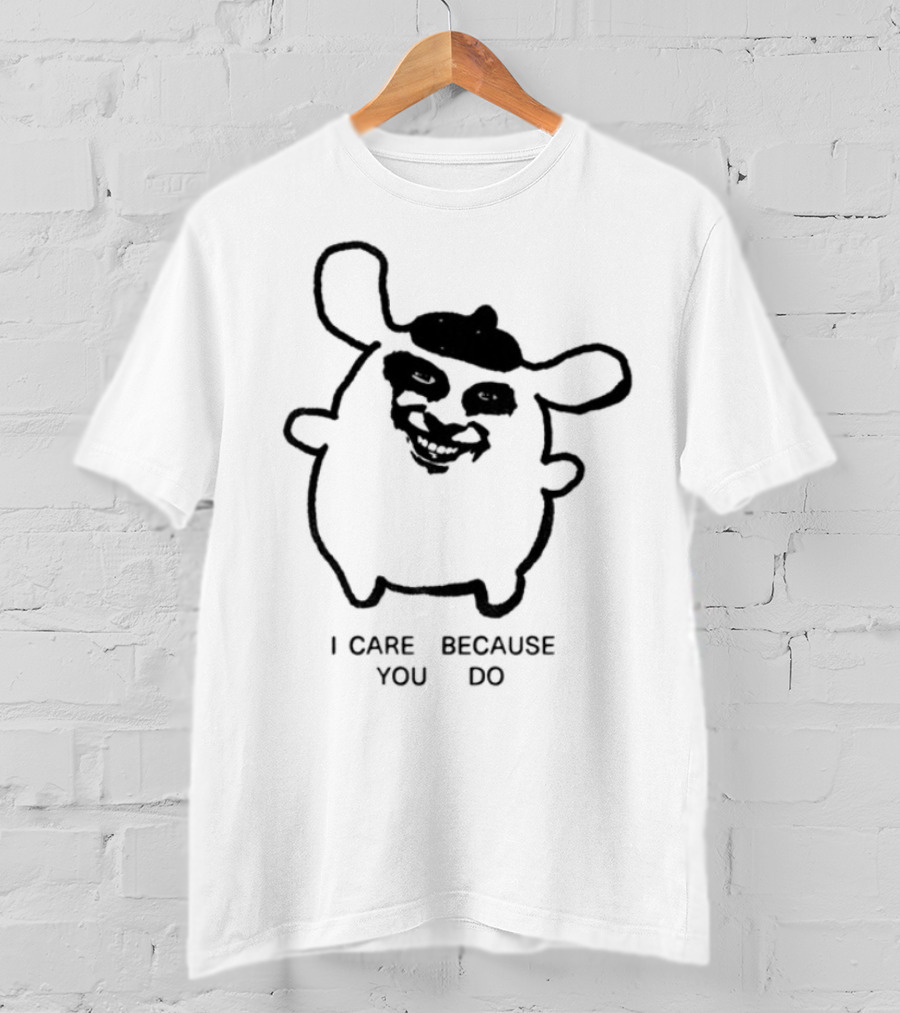 Asthmagasm I Care Because You Do Unique Cartoon Creature Pajamas T-Shirt