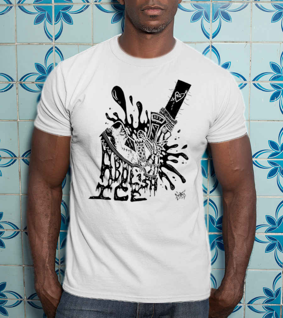 Punkwithacamera Abolish Ice Wildly Vibrant Music And Art Fusion T-Shirt