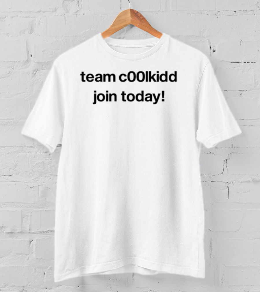 Team C0olkid Join Today Exclusive Invitation Concept T-Shirt