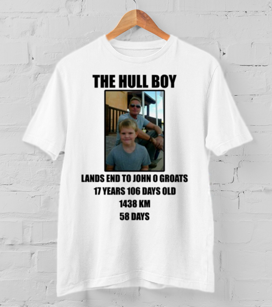 Thehullboy Youngest To Run UK For Mental Health T-Shirt