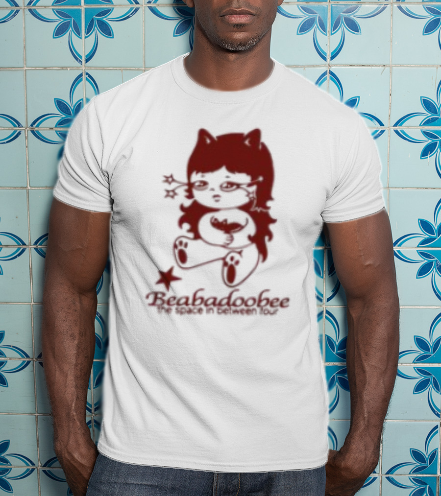 Beabadoobee The Space In Between Tour Cat Ears Character This Is How Tomorrow Moves T-Shirt