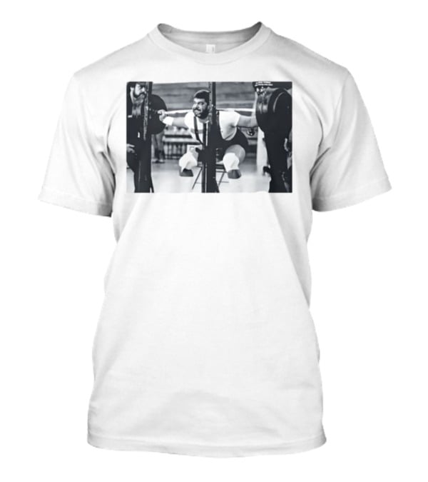 Jim Irsay Gym Powerlifting Vintage Weightlifting Session T-Shirt